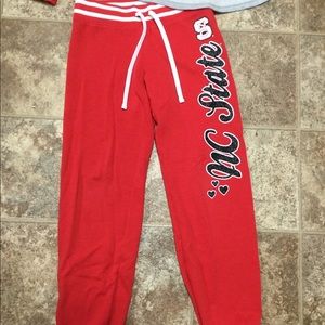 Justice Shirts & Tops - Justice NC State Hooded Sweatshirt and Pant Set Justice Shirts & Tops - Justice NC State Hooded Sweatshirt and Pant Set